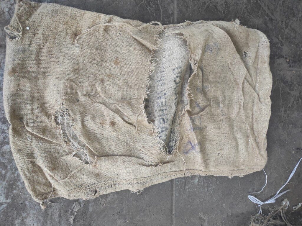 Sacs en Jute Usagés
